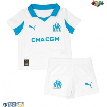 Otroški Nogometni dresi Olympique de Marseille Domači 2025-26 Kratek Rokav (+ Kratke hlače)